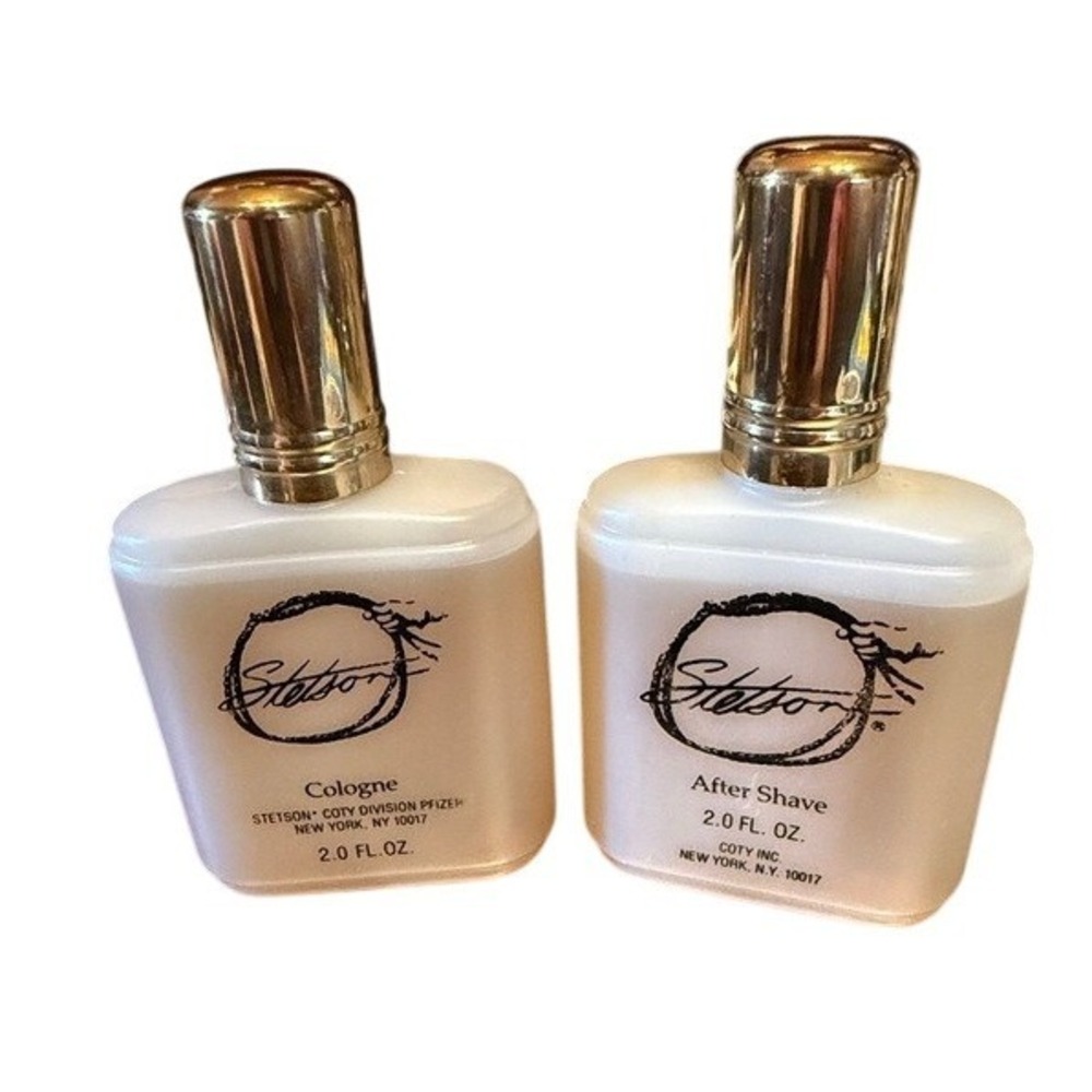 Men's Stetson Cologne & After Shave Coty Vintage 90% Full